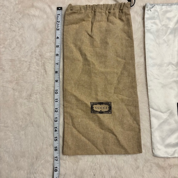 Gucci Tan and White Dust Bag (pick which one you’d like) Or Both!! :) - Picture 3 of 4